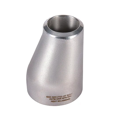 ASME Butt Welded 304/316 Stainless Steel Eccentric chamfering Reducer