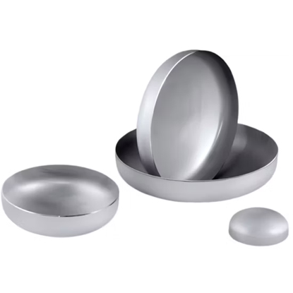A234 Sch10S End Cap Seamless Stainless Steel Pipe Fitting Tumbled Cap