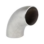 Butt Welded Stainless Steel 90 Degree 1.5D Chamfering Elbow