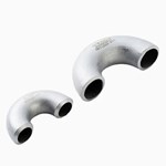 ISO ASME 1/8" To 24" 180 Degree Sand Blasting chamfering Elbow