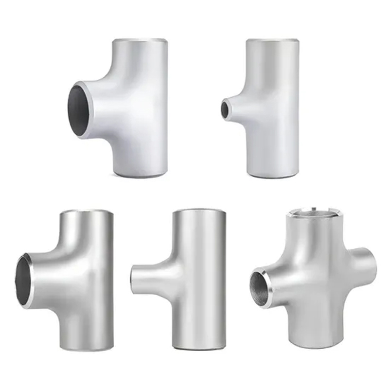 ANSI 1 2 Acid Cleaning 316 Stainless Steel reducing Tee