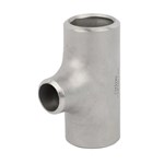 ISO 304 316L Pipe Fitting Butt Welding Pipe Sand Rolling Reducing Tee