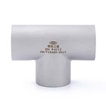 ASME B16.5  S31803 Stainless Steel Butt Welded Chamfering Equal Tee